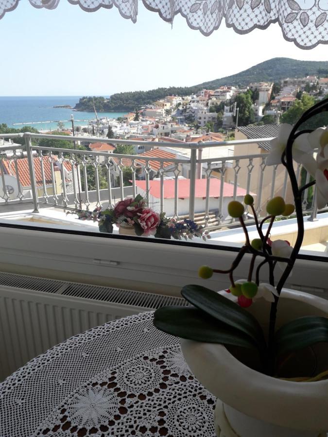Great Sea View Apartment Kavala Exterior foto